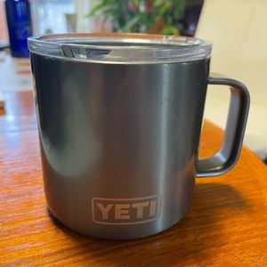 Yeti gray metal 14 oz mug